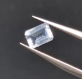 0.85ct 7x5.2mm Octagon Natural Aquamarine