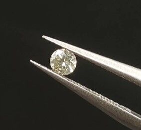 0.15ct 3.35mm  M - SI Round  Cut Natural Diamond