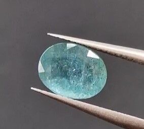 2.77ct  10x7.8mm Oval Natural Emerald Zambia