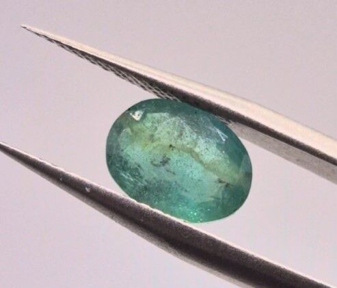 1.93ct 9.6x7.1mm Oval Natural Green Emerald, Zambia